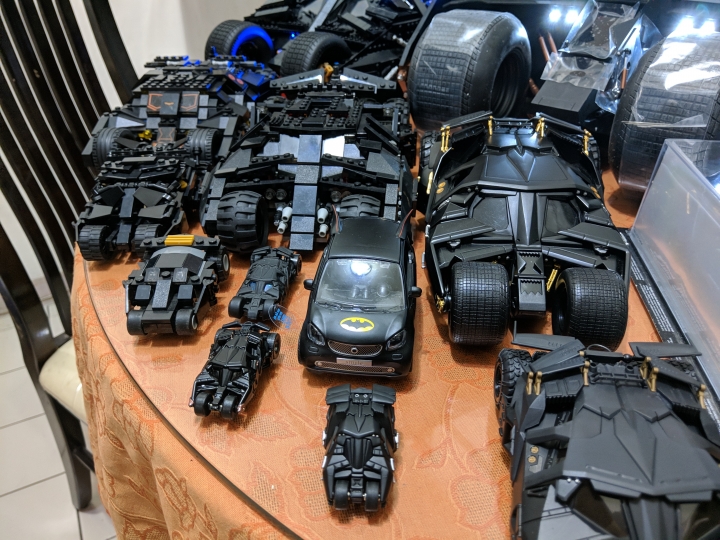 【分享】慶祝蝙蝠俠黑暗騎士10週年，batmobile(tumbler)與batpod個人收藏