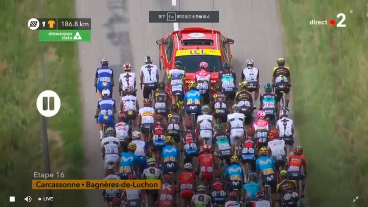 2018 Tour de France 環法自行車大賽第17站 Bagnères-de-Luchon > Saint-Lary-Soulan Col du Portet
