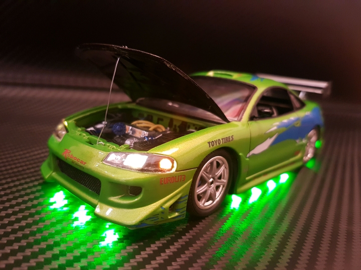 玩命關頭系列之Mitsubishi Eclipse by AMT 1/25