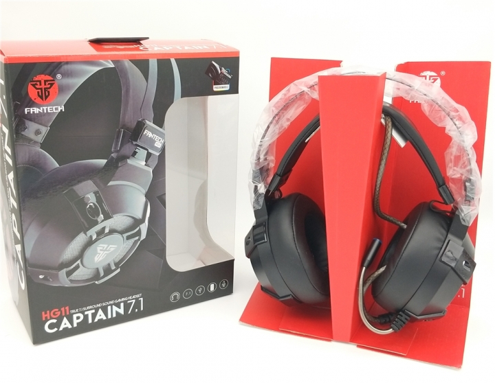FANTECH HG11 RGB 7.1環繞立體聲電競耳機 簡單開箱