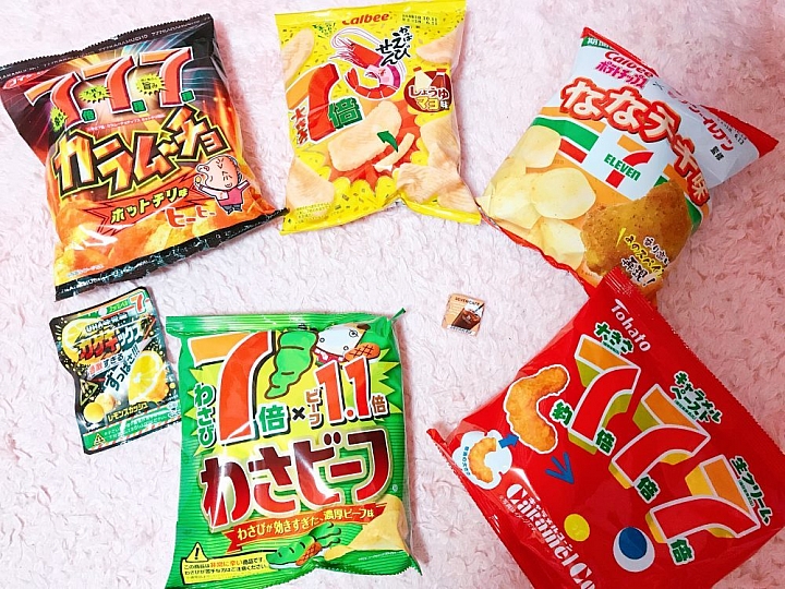 『日本話題食物』7-11便利商店7月11日限定開賣7種零食大開箱！