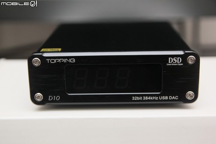 (開箱分享)超值的USB DAC 拓品Topping D10