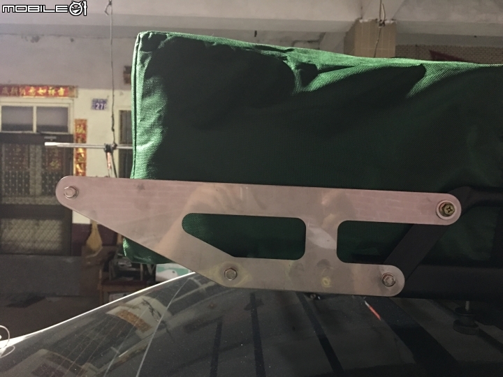 DIY車頂架置物籃延伸