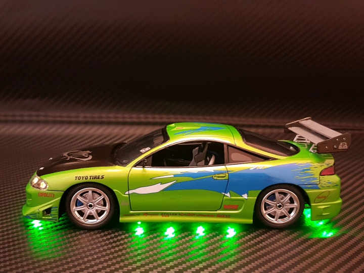 玩命關頭系列之Mitsubishi Eclipse by AMT 1/25