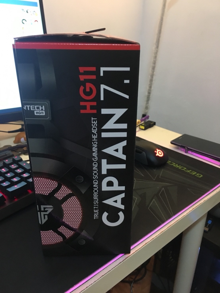 [心得] Fantech HG11 7.1 USB耳機開箱心得
