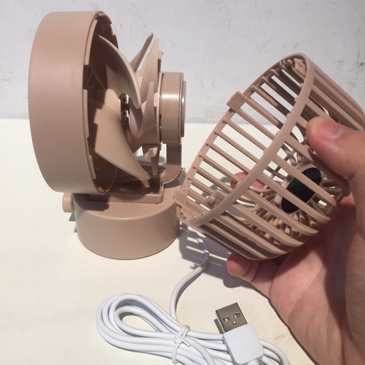[開箱]MiniPRO微型電氣大師-小風砲雙渦流循環扇((春風粉))