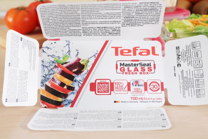 【開箱】杜絕細菌孳生，盒蓋獨特無縫膠圈設計《Tefal 特福玻璃保鮮盒》
