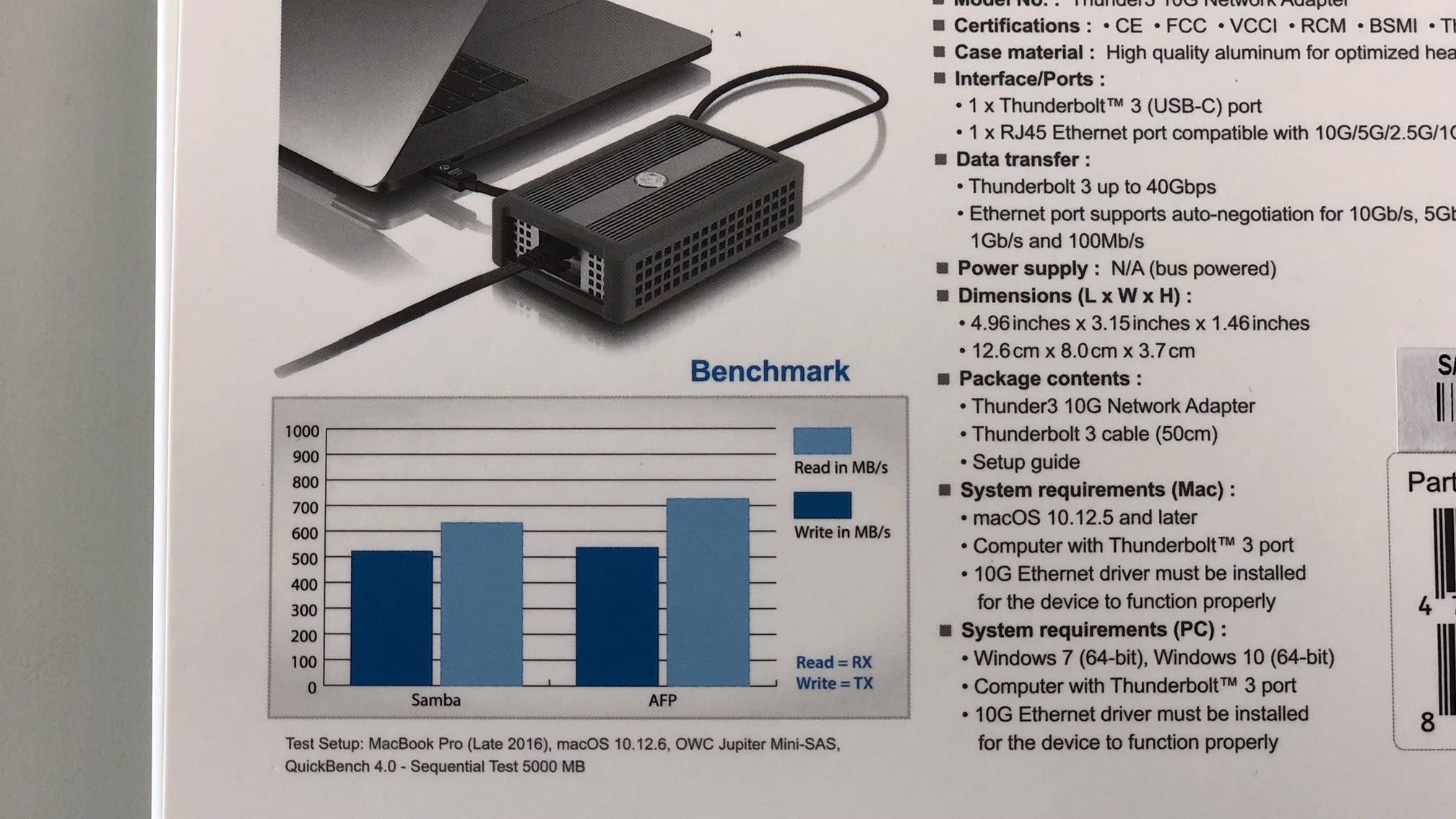下個世代的網路速度！AKiTiO 雷霆3 10G 乙太網路轉換器(AKiTiO Thunder3 10G Network Adapter)