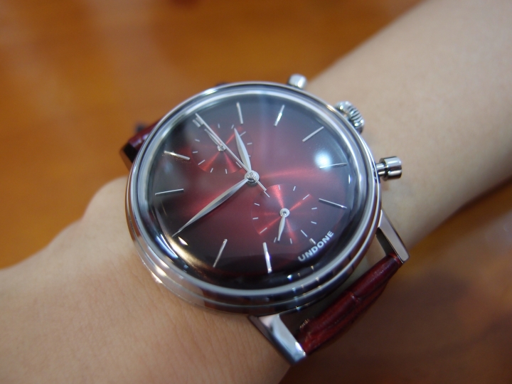 [開箱] Undone Watch 漸層紅 Urban Mystique Mars