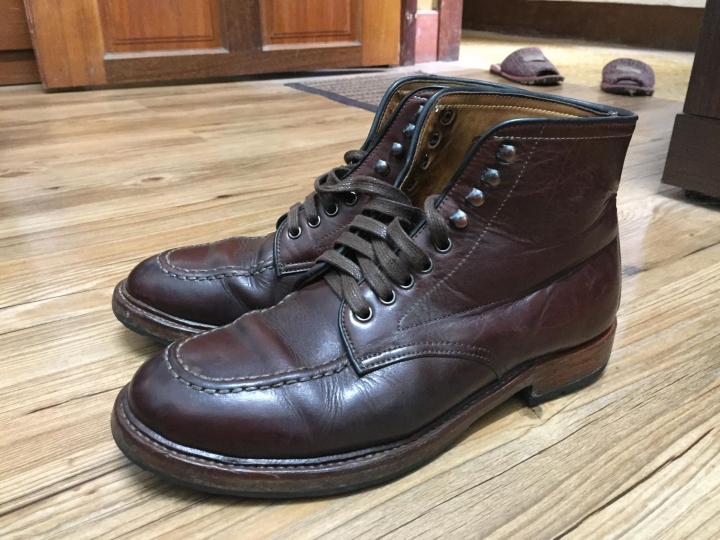 大陸某 X哥 Alden 型手工靴兩年review