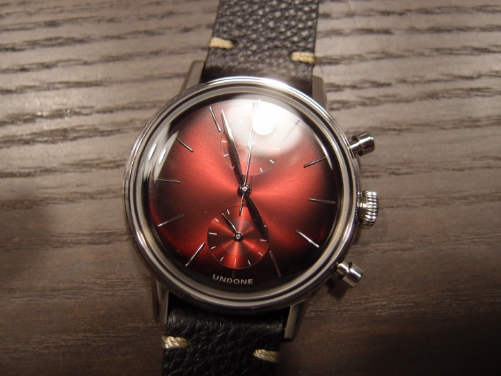 [開箱] Undone Watch 漸層紅 Urban Mystique Mars