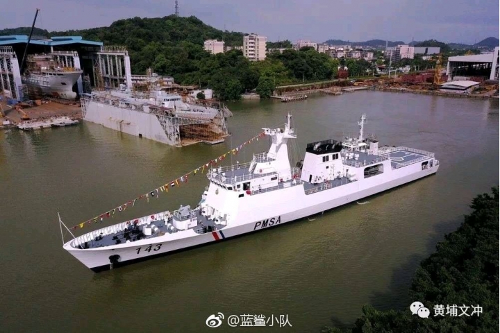 不止护卫舰，中国还出口巴基斯坦海巡舰
