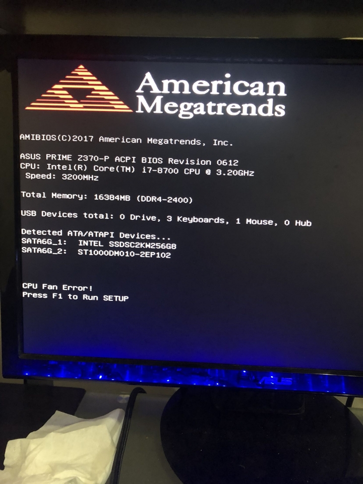開機出現American Megatrends怎麼辦？