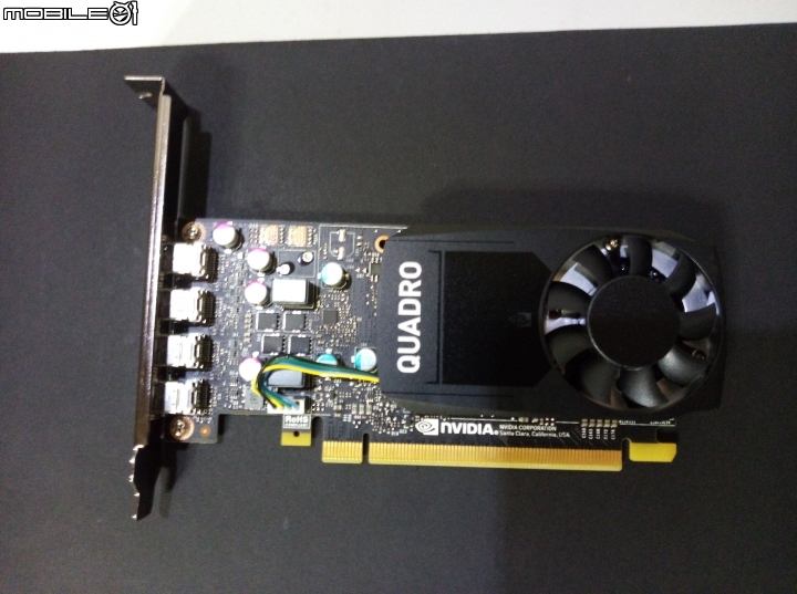 工作機之 NVIDIA Quadro P620升級