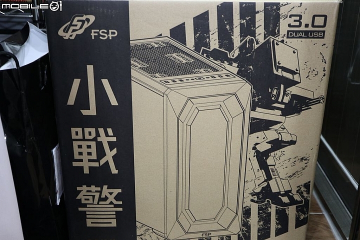 [開箱] 全漢 CST330 小型化機殼 RGB 玻璃透側小戰警