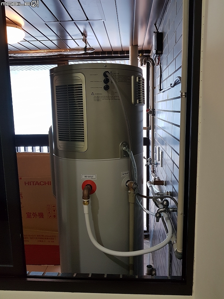 淡水新住家大樓  A.O. Smith  熱泵熱水器(HPI-50)   開箱文