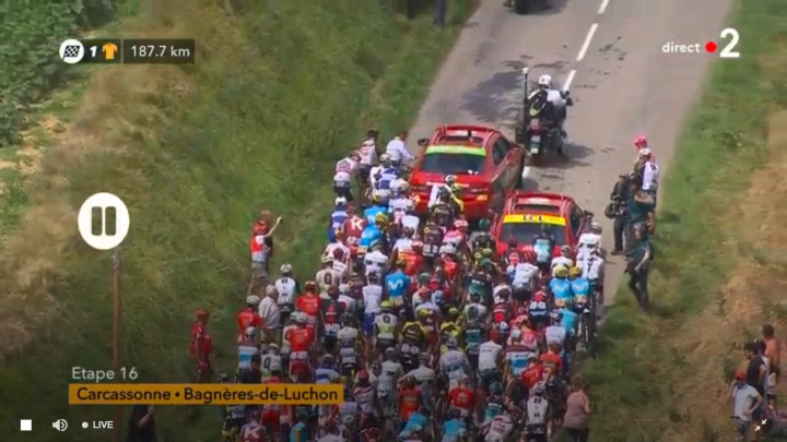 2018 Tour de France 環法自行車大賽第17站 Bagnères-de-Luchon > Saint-Lary-Soulan Col du Portet