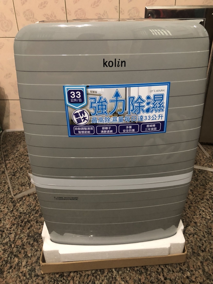 歌林 KJ-A351B除濕機 [開箱文］