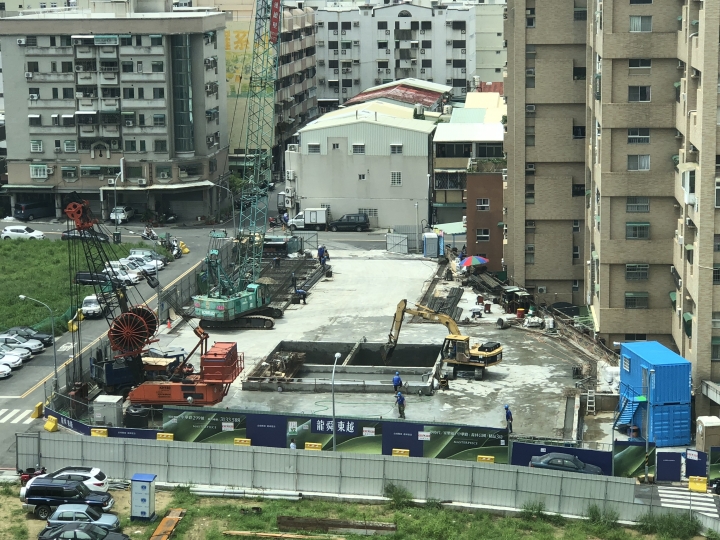 龍舜東越施工進度