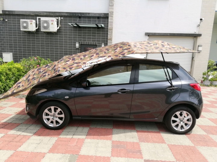 淘寶買的汽車遮陽傘實測使用心得