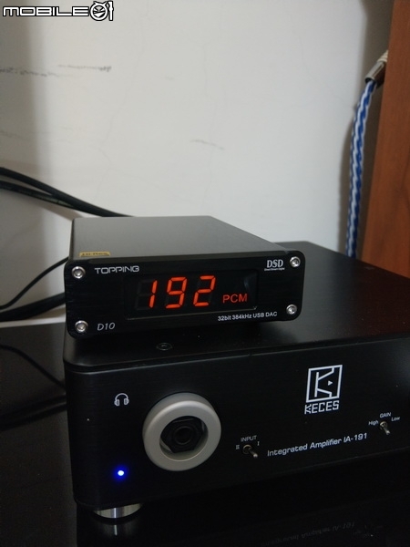 (開箱分享)超值的USB DAC 拓品Topping D10