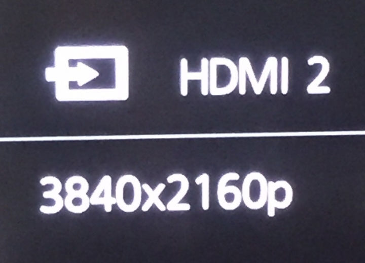 SONY KD-55X8500E 可否調整解析度