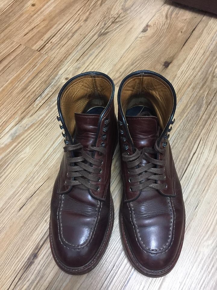 大陸某 X哥 Alden 型手工靴兩年review