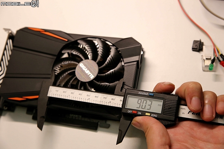 GIGABYTE GTX1050 D5 3G 簡單開箱測試