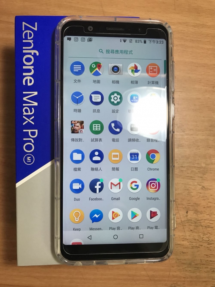 剛入手的Asus Zefone Max Pro