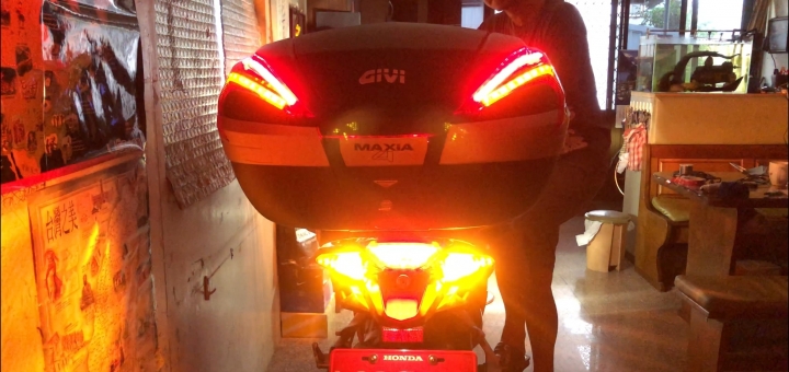 分享 Givi V56 後箱煞車/方向燈