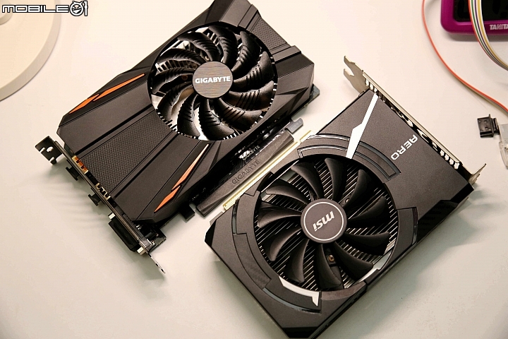 GIGABYTE GTX1050 D5 3G 簡單開箱測試