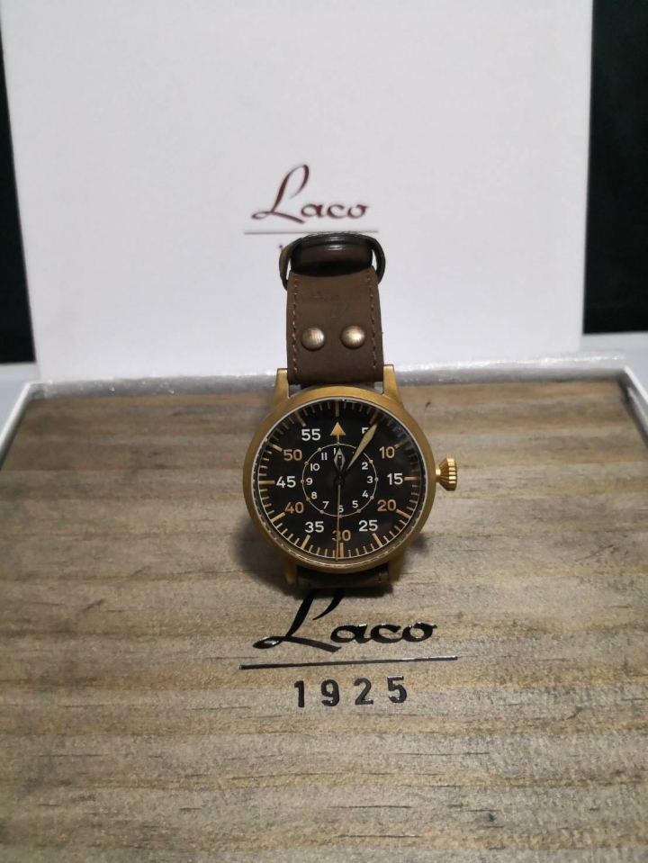 Laco Bronze Pilot Original Watch