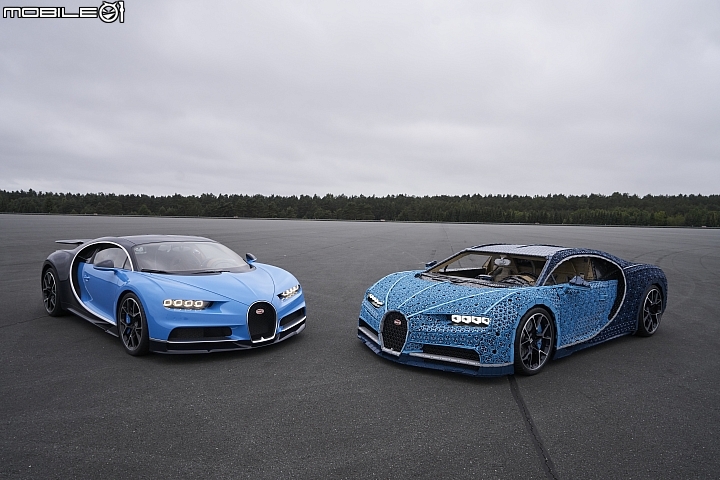 LEGO樂高打造1:1比例Bugatti Chiron,能上路也能跑! LEGO樂高打造1:1比例Bugatti Chiron,能上路也能跑!