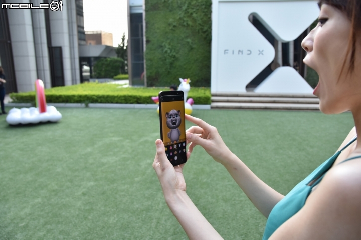 科技感升降鏡頭，OPPO Find X 體驗會
