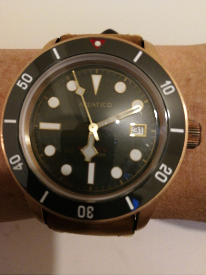 AQUATICO 青銅錶