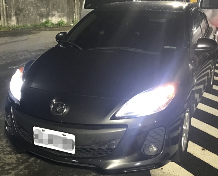 Mazda3 變更LED大燈全紀錄