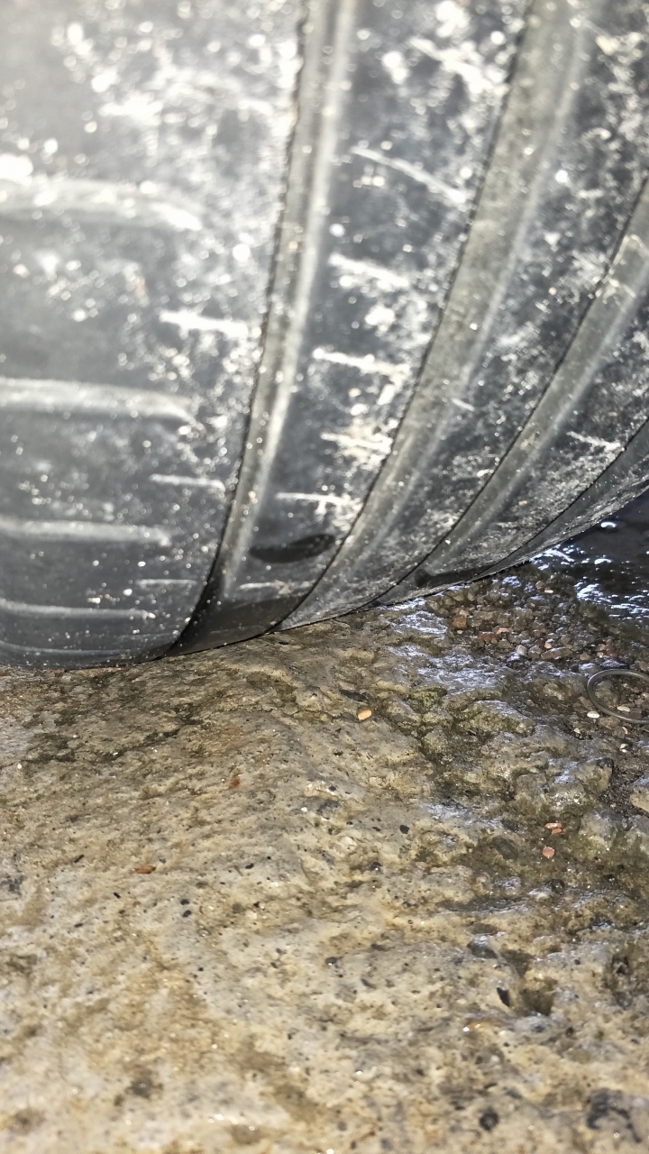 Dunlop SP R1  4萬5千公里磨耗