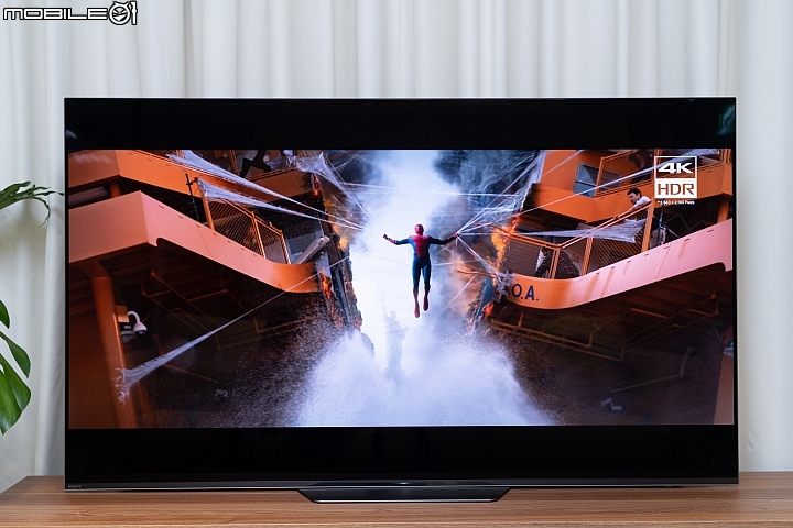 Sony BRAVIA KD-55A8F 4K HDR OLED TV 體驗自然色彩呈現