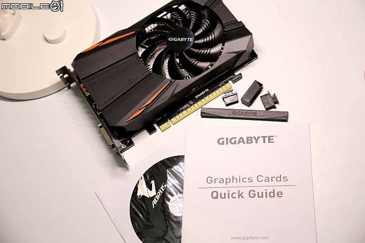 GIGABYTE GTX1050 D5 3G 簡單開箱測試