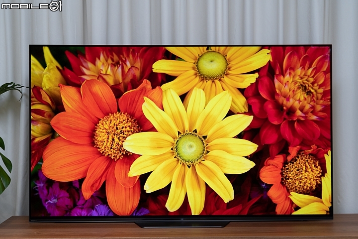 Sony BRAVIA KD-55A8F 4K HDR OLED TV 體驗自然色彩呈現