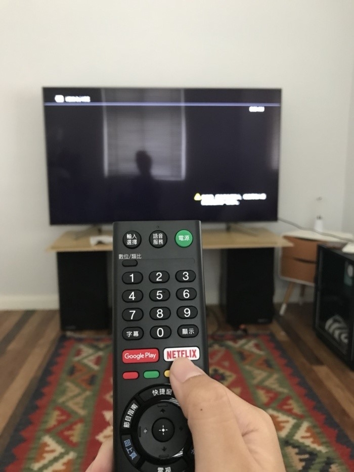 開箱老公新電視 SONY BRAVIA X8500F
