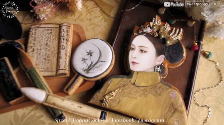 在糖霜餅乾上面繪畫 延禧攻略 - 富察皇后 EP.47 (原創影片)(6P+影)