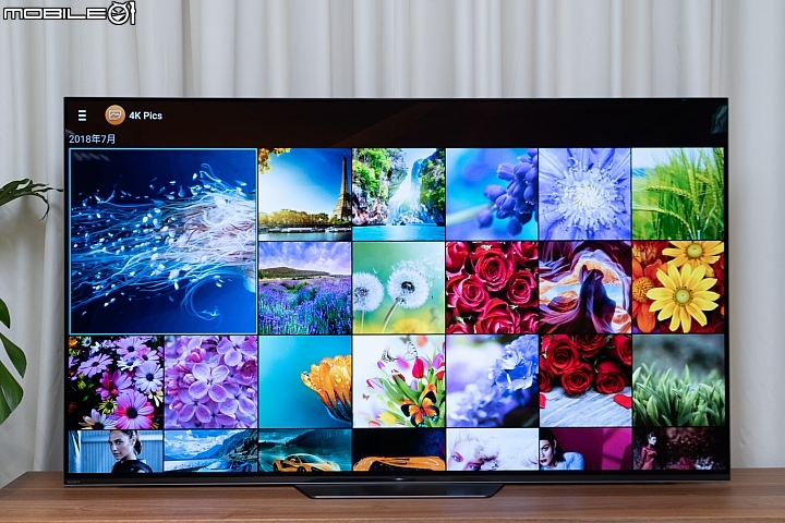Sony BRAVIA KD-55A8F 4K HDR OLED TV 體驗自然色彩呈現