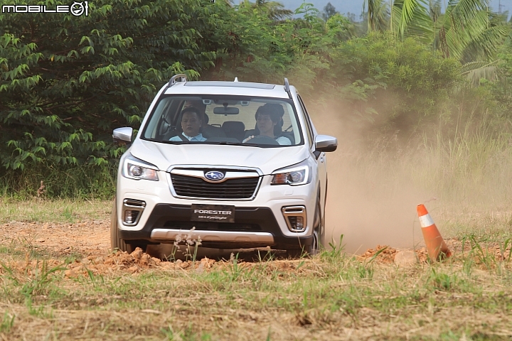 Subaru New Forester麗寶賽車場底盤、越野能力體驗 CR-V、CX-5同場加映！