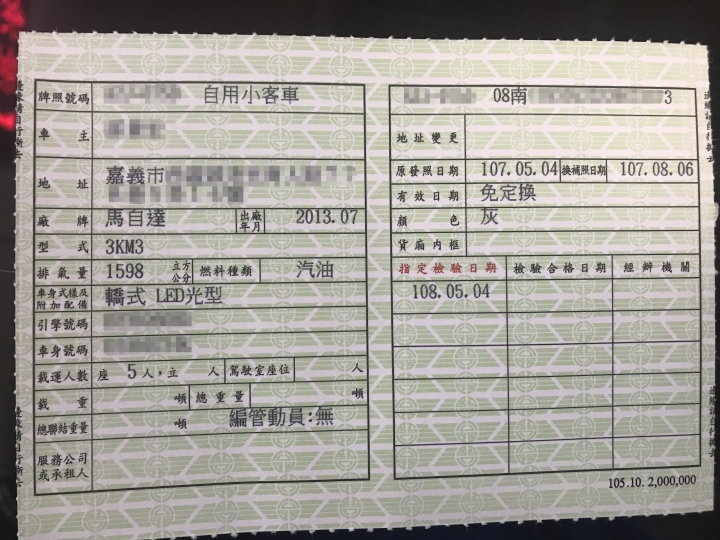 Mazda3 變更LED大燈全紀錄