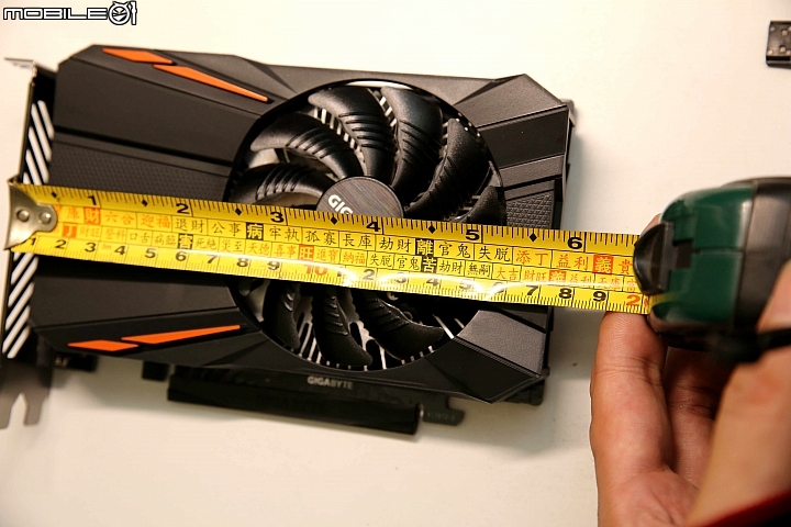 GIGABYTE GTX1050 D5 3G 簡單開箱測試