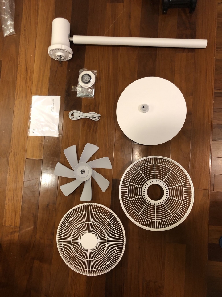 米家電風扇台灣版-眾籌開箱