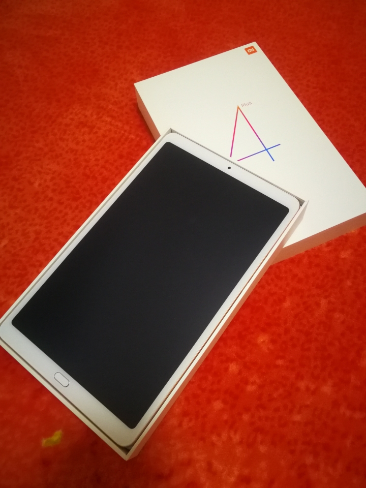 【開箱】陸版小米平板4 Plus 10吋 LTE版 128GB金色