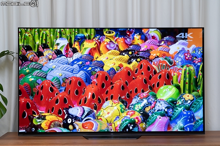 Sony BRAVIA KD-55A8F 4K HDR OLED TV 體驗自然色彩呈現