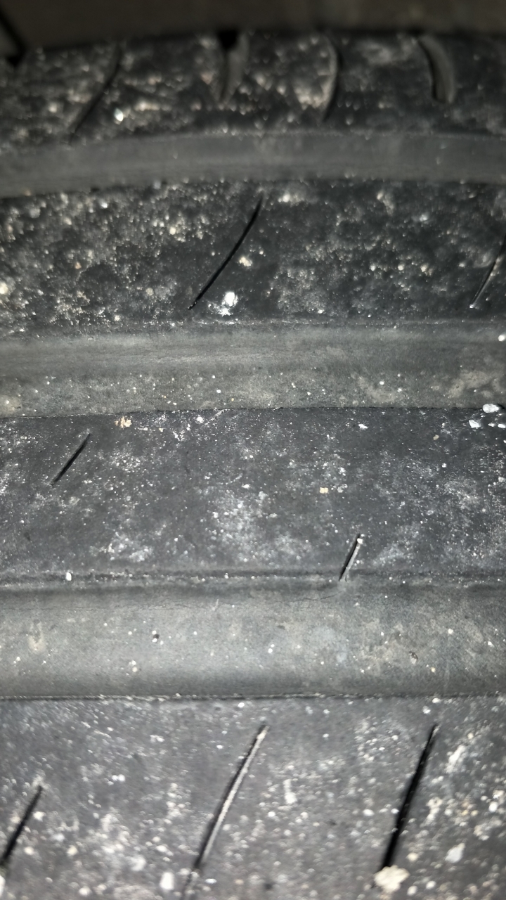 Dunlop SP R1  4萬5千公里磨耗